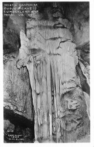 Postcard RPPC Cumberland Gap Tennessee Cudjo's Cave Mystic Cline 23-2224 