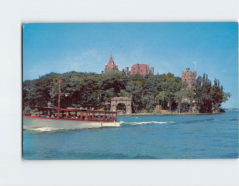 Postcard View Of Heart Island, Thousand Islands, Alexandria Bay, New York