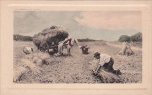 Farmers Loading Wagon With Hay Les Derniers Gerbes Die Letzten Garben