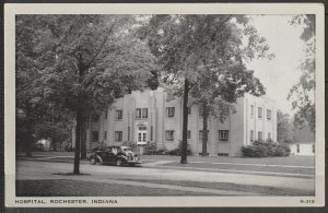 US Rochester Indiana Hospital 1930s-40s