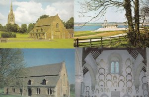 Oakham Church Rutland Horseshoes Leics 4x 1980s Postcard s