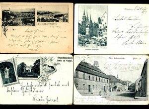 GRw 8 pc.Vintage Signed Selb I.B. Nurmberg Schoner Brunnen, Erlkonig, Rudolstadt