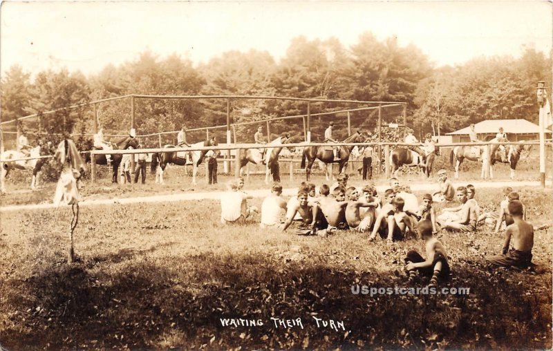 Waiting Their Turn in Oxford, Maine