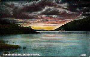 New York Huson River Dunderberg Mountain 1908