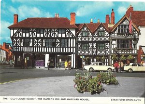 Stratford-Upon-Avon  Garrick Inn and Harvard House Warwickshire England