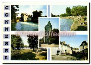 Postcard Modern Connerre Sarthe Le Moulin de la Croix The campground City Hot...