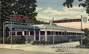 Rhinebeck Diner route U.S. 9 Rhinebeck, New York, USA Rhinebeck, NY Unused 