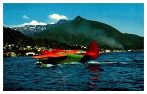 Postcard AIRCRAFT SCENE Ketchikan Alaska AK AP1099