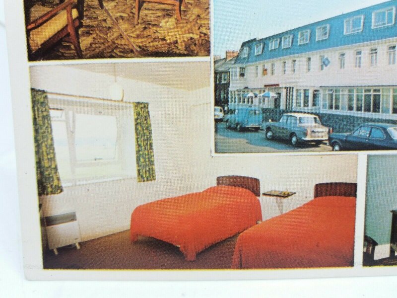 Burn Court Hotel Bude Cornwall New Unused Vintage Postcard 1970s