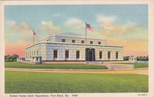 Kentucky Fort Knox United States Gold Depository Curteich