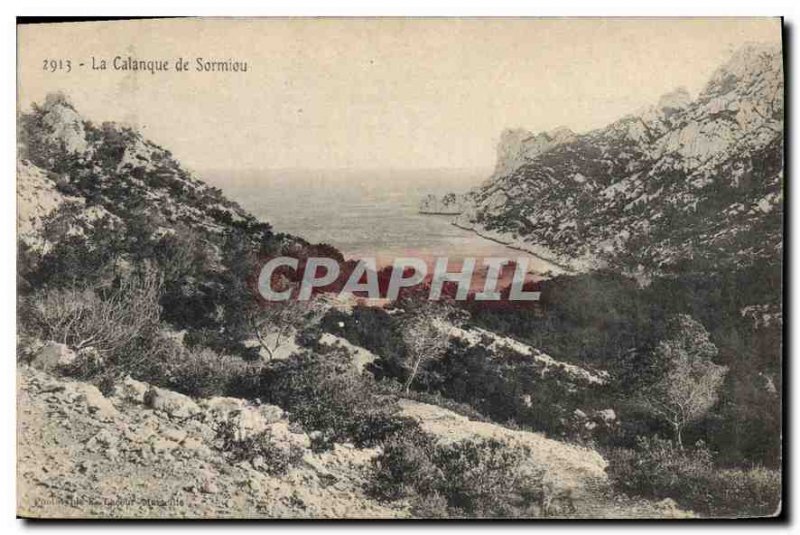 Postcard The Old Creek of Sormiou