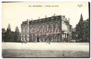 Old Postcard Bourges L & # 39Hotel City