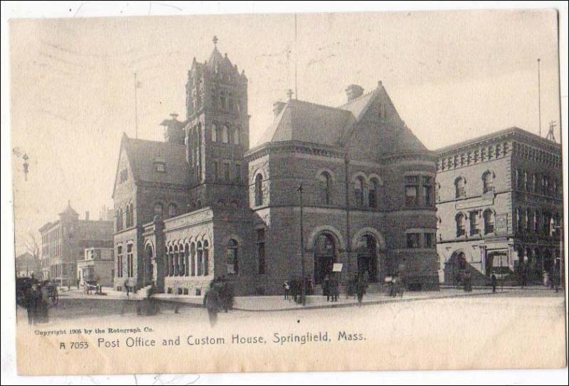 Post Office & Custom House, Springfield MA