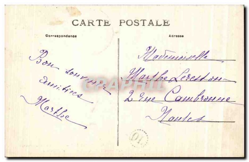 Old Postcard Rocheserviere The Source chateau