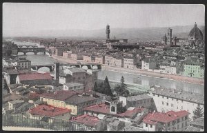 Panoramic View Florence ITALY Unused c1910s