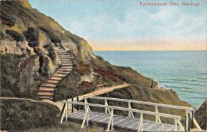 HASTINGS SUSSEX ENGLAND~ECCLESBOURNE GLEN-ALDWYCH SERIES W H S & S PUBL POSTCARD