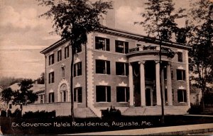 Maine Augusta Ex Governor Hale's Residence