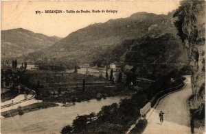 CPA BESANCON Vallée du Doubs Route de Quingey (982115)