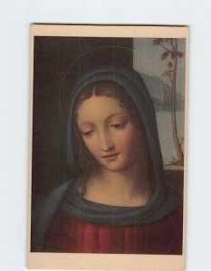 Postcard Sposalizio Di S. Caterina, B. Luini, Museo Poldi-Pezzoli, Milan, Italy