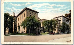 Postcard - City Hospital, Minneapolis, Minnesota, USA