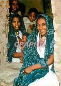  Modern Postcard Northern Ethiopia Family in Hauzien Valley Village
