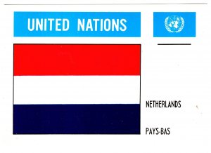 Netherlands, Pays-Bas Flag, United Nations,