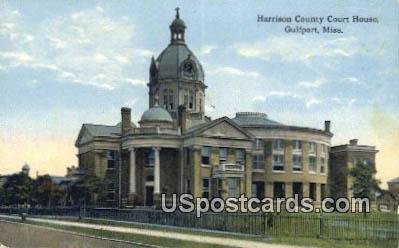 Harrison County Court House in Gulfport, Mississippi