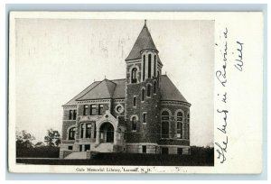 Circa 1900-05 Gale Memorial Library, Laconia, New Hampshire Vintage Postcard P16