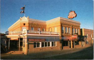 Vtg Irma Hotel Buffalo Bill Cody Wyoming WY Unused Chrome Postcard