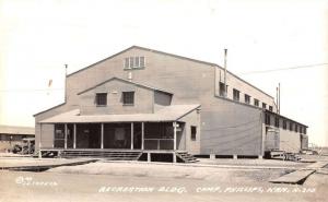 Phillips Kansas Recreation Bldg Real Photo Antique Postcard K29647