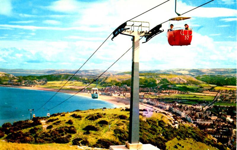 UK - Wales, Llandudno  (Aerial Lift)