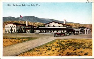 Postcard Burlington Cody Inn in Cody, Wyoming~3569