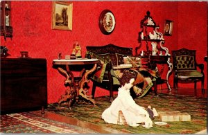 Victorian Parlor Ocean City Historical Museum NJ Vintage Postcard A11