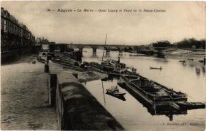 CPA ANGERS - La Maine - Quai Ligny et Pont de la Basse-Chaine (253999)