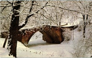 Bridges Postcard Old Arch Bridge over Jacks Creek Lewistown Pennsylvania