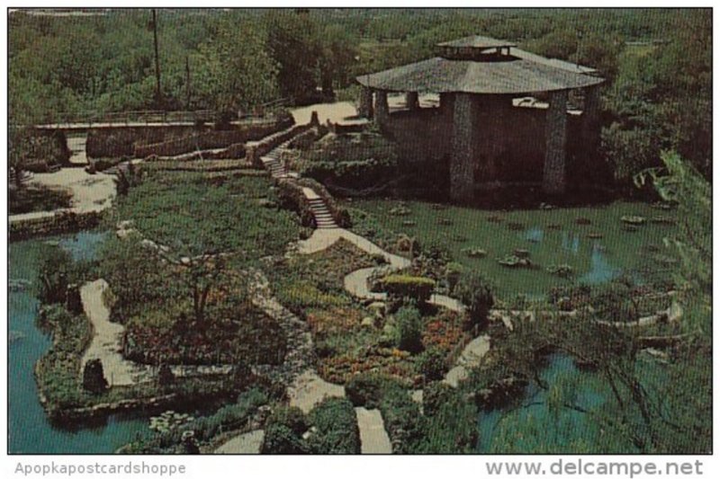 Texas San Antonio Chinese Sunken Garden In Brackenridge Park