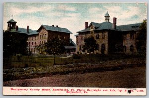 Royersford Pennsylvania Postcard Montgomery County Home 1909 UL 