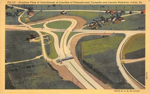 Pennsylvania Turnpike Irwin PA USA Highway Unused 