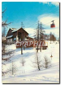 Postcard Modern Fun in the Snow Serre Chevalier (2500m alt 1300) Serre Ratier...