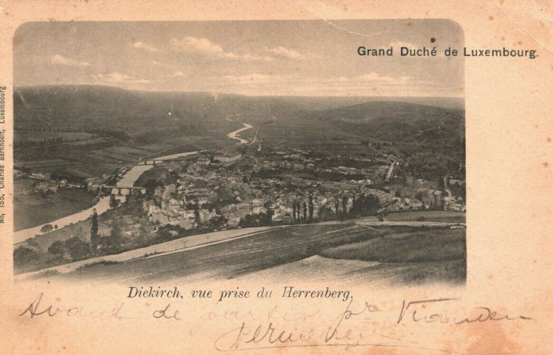 Luxembourg Grand Duché Vintage Postcard 04.17