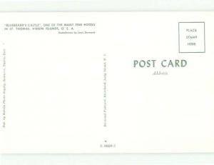 Unused Pre-1980 BLUEBEARD'S CASTLE HOTEL St. Thomas USVI hr4917