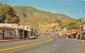 Manitou Avenue Street Scene Manitou Colorado postcard