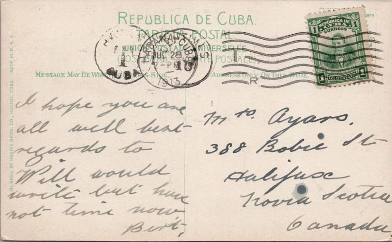 Havana Cuba President's Palace & Senate Building Habana c1913 Postcard E33