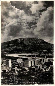 Chattanooga Tennessee TN Gen View CLINE Real Photo Postcard