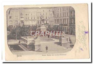 Berlin Old Postcard Neuer Markt mit Luther Denkmal