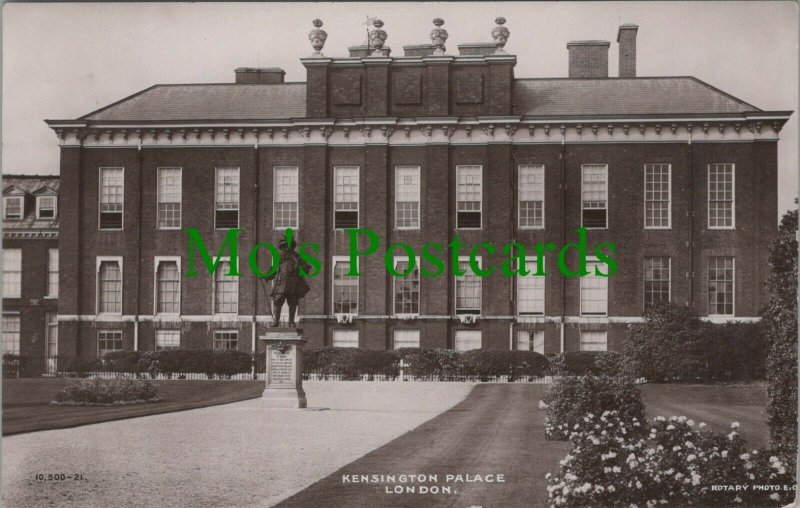 London Postcard - Kensington Palace RS25696