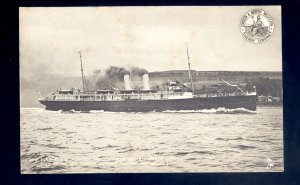 f2702 - L&NW Railway Ferry - Princess Maud - Stranraer/Larne Service - postcard