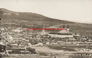 Slovakia, Nitra, RPPC, City Scene, Aerial View, Photo