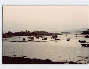 Postcard Lake Bay Boats Landscape Scenery