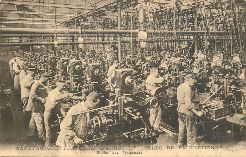 France Saint-Etienne factory French manufacture of weapons and cycles